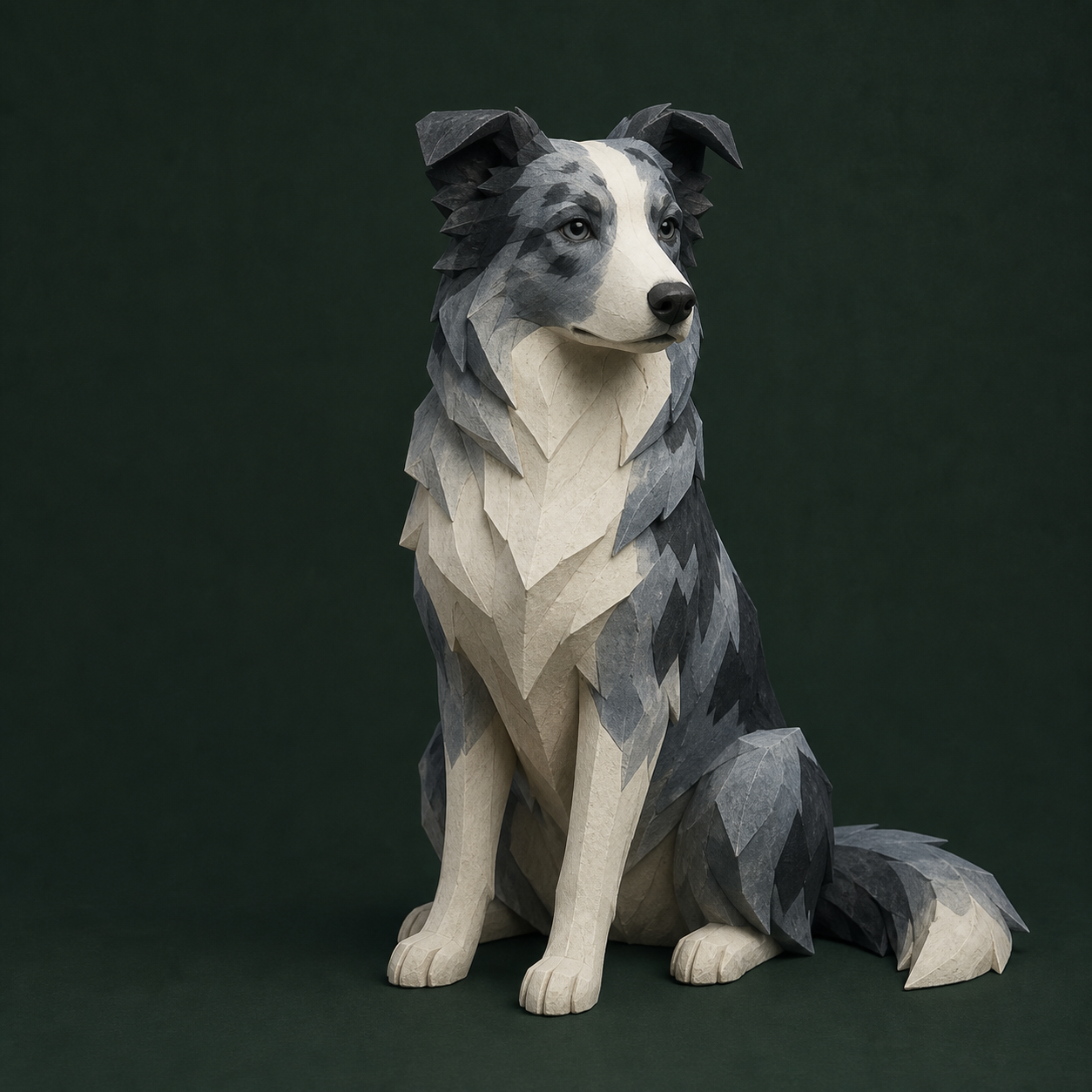 Border Collie blue merle